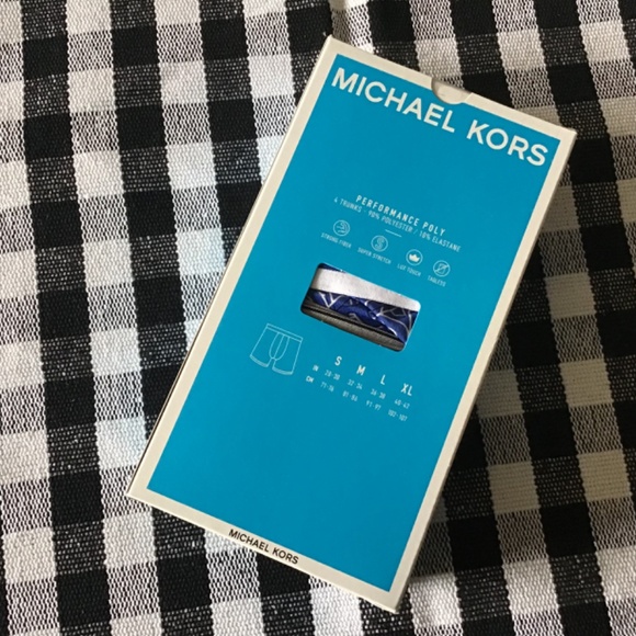 NWT Michael Men’s Performance Poly 4 Pack Trunks Briefs Underwear size XL - Picture 2 of 3